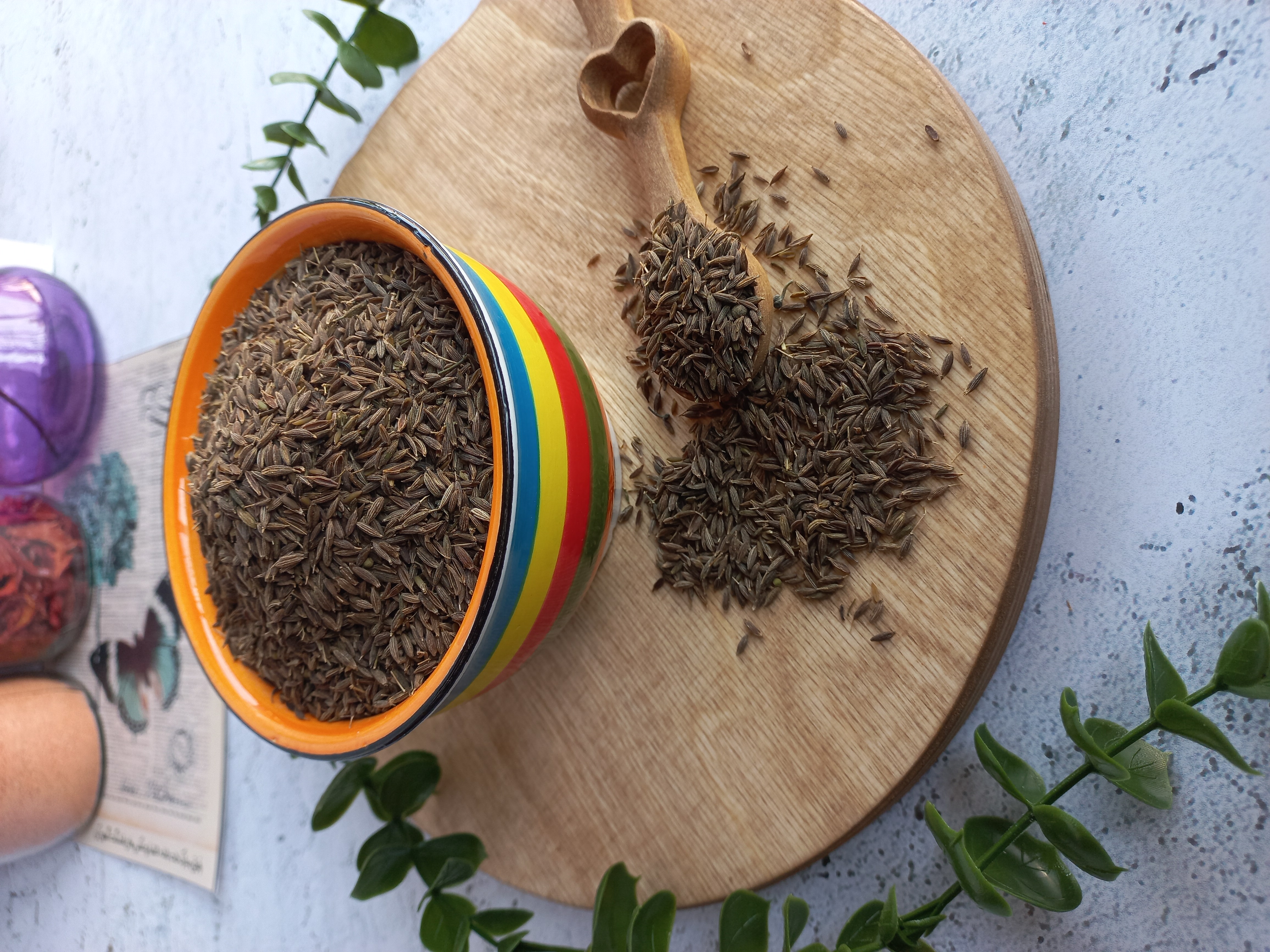 زیره سبز(شسته شده وپاک شده)   بسته ۱۰۰گرم